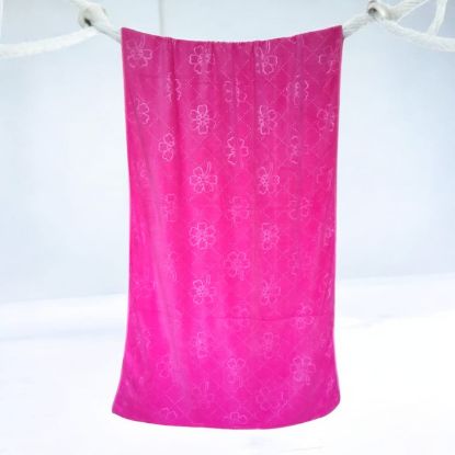 Sunflower Embossed Absorbent Bathing Towel এর ছবি
