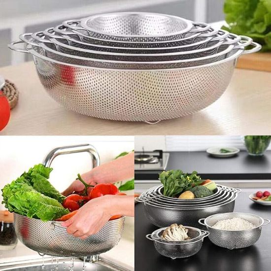 6pcs Set Mesh Strainer Drain Basket এর ছবি