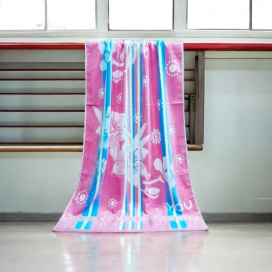 Floral Embossed Bathing Towel এর ছবি