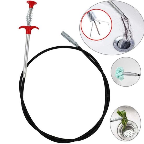 Spring Pipe Unblocker Sink Cleaner এর ছবি