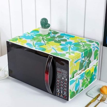 Microwave Oven Cover Floral Printed এর ছবি