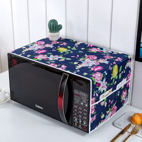 Microwave Oven Cover Floral Printed এর ছবি