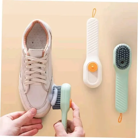 Automatic Liquid Discharge Shoe Cleaner Brush