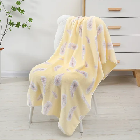 Kashful Printed Microfiber Absorbent Shower Bathing Towel
