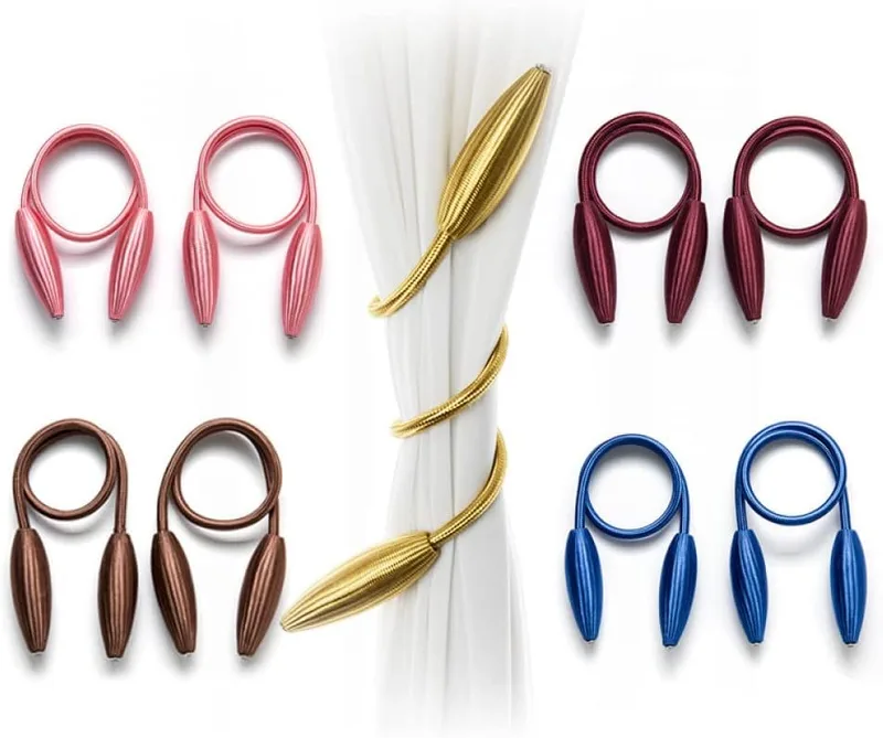 2pcs Creative DIY Curtain Strap Tiebacks Curtain Holders