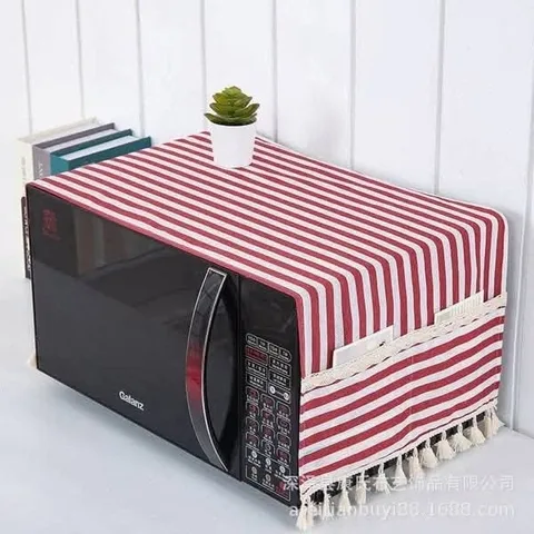 Lace Trim Microwave Oven Cover