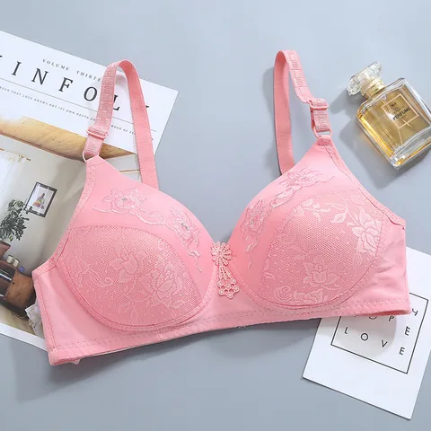 Rosevine Wireless Thin Cup Bra