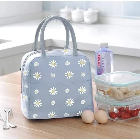 Floral Printed Lunch Bag