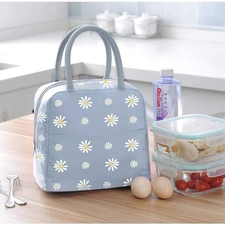 Floral Printed Lunch Bag